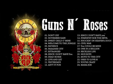 Guns N' Roses Greatest Hits || Full Album Guns N' Roses Playlist 2022