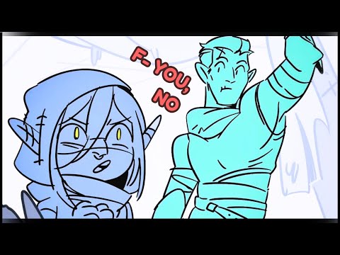 Do you want to go into that DARK SCARY CAVE? (Critical Role Animatic C2E6)