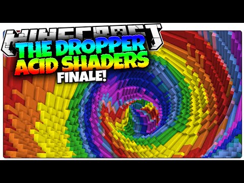 Minecraft ACID | The DROPPER FINALE (Minecraft Acid Shaders Custom Map)