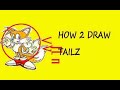 HOW 2 DRAW TAILS TUTORIAL 4 BEGINERZ!!11!1!!!111!!1