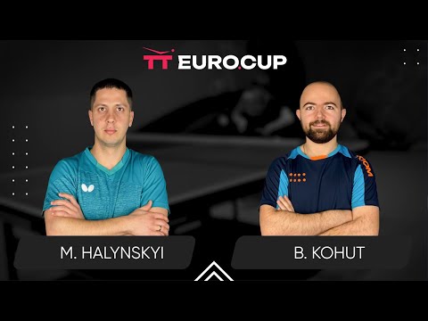 16:45 Mykola Halynskyi - Bohdan Kohut 06.08.2025 TT Euro.Cup Ukraine Elite. TABLE 3
