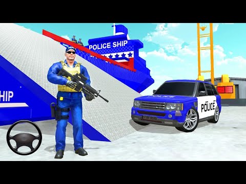 Police Car Transport Truck Simulator - Police Car Android Games