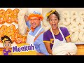 Blippi And Meekah S Pretzel Party Educational Videos For Kids Blippi And Meekah Kids TV