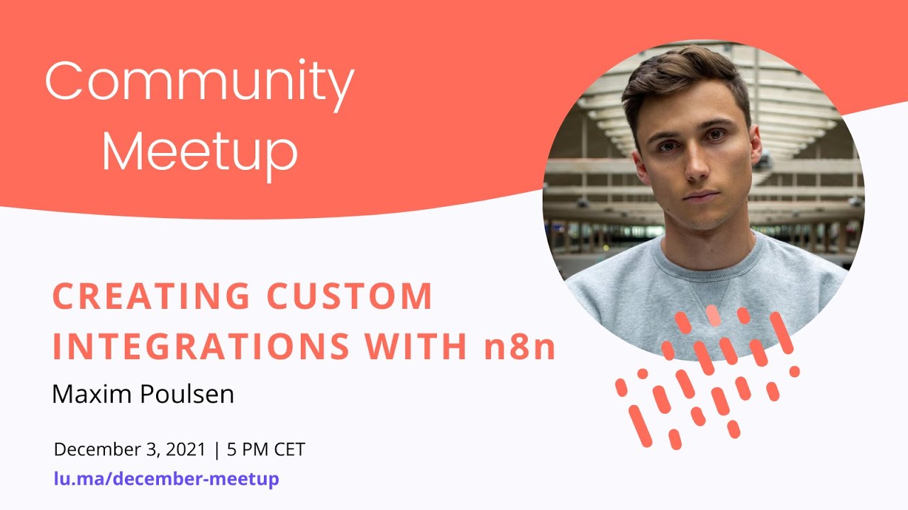 Creating custom integrations with n8n - Maxim Poulsen