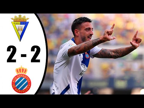 Cadiz vs Espanyol 2-2 All Goals & Highlights 09/10/2022 HD