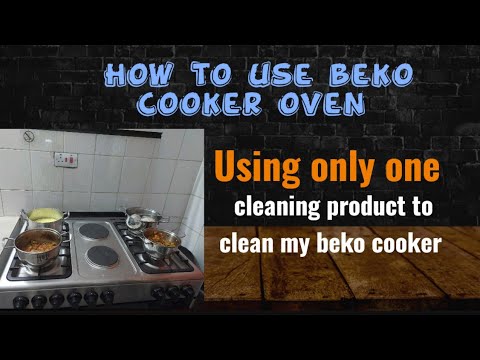 BEKO COOKER:  Guide to easy cleaning and use the electric oven