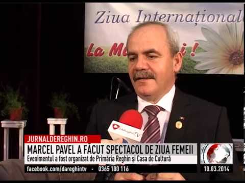 MARCEL PAVEL A FĂCUT SPECTACOL DE ZIUA FEMEII (2014 03 08)