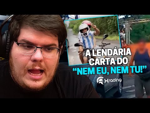 CASIMIRO REAGE: QUEDAS DE MOTO (EP. 134) MESSI SÓ QUERIA DAR UM ROLÉ... | Cortes do Casimito