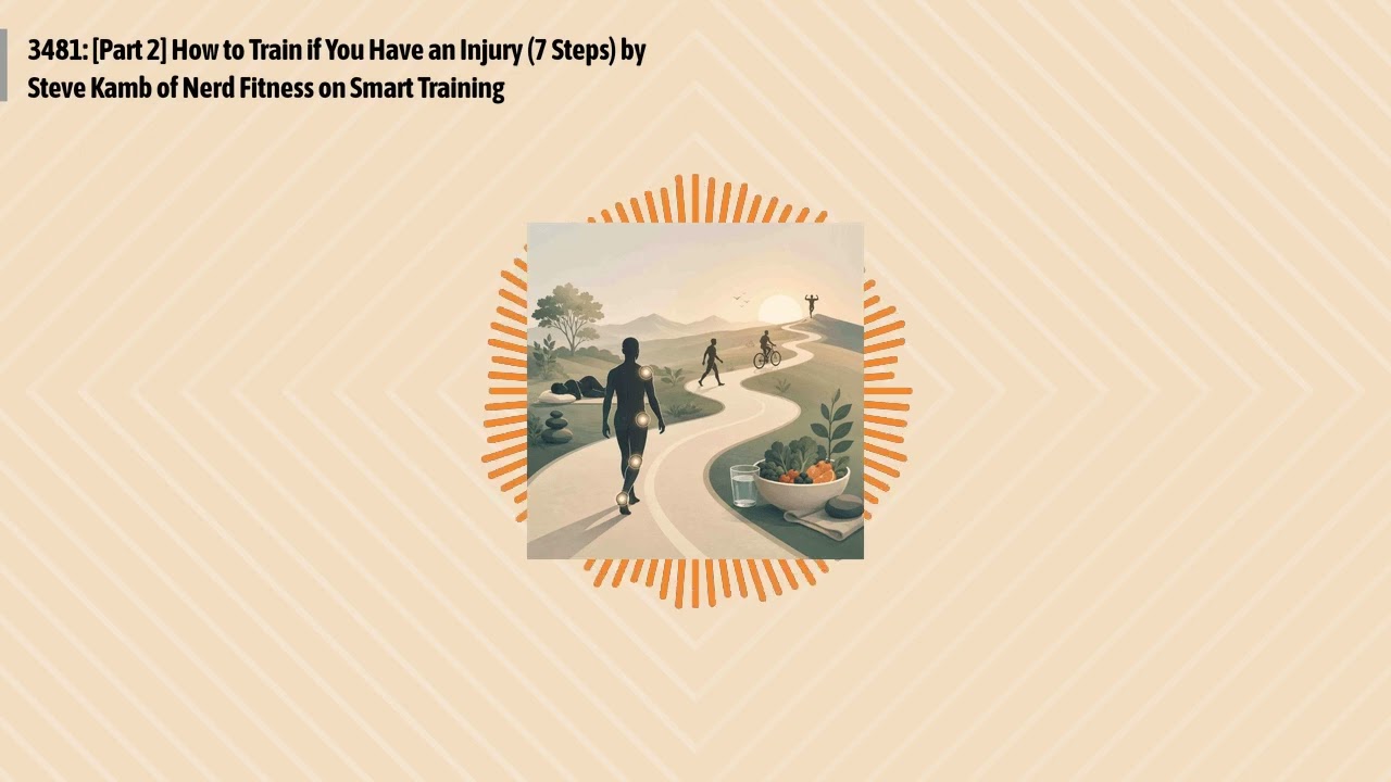 3481: [Part 2] How to Train if You Have an Injury (7 Steps) by Steve Kamb of Nerd Fitness on...