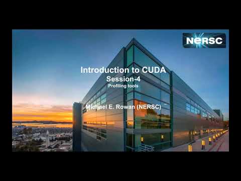 Intro to CUDA programming