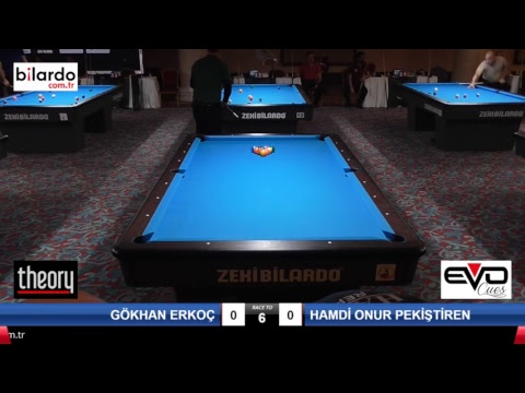 GÖKHAN ERKOÇ & HAMDİ ONUR PEKİŞTİREN Bilardo Maçı - 