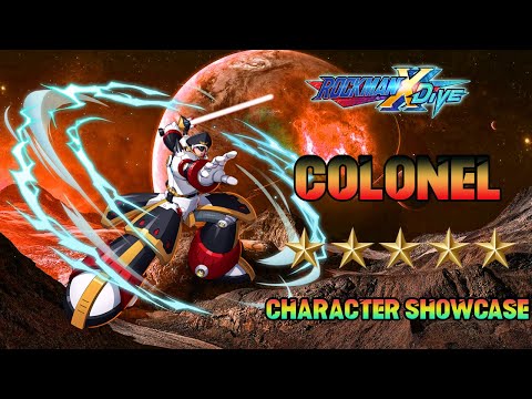 MegaMan X DiVE - Colonel 5* Character Showcase