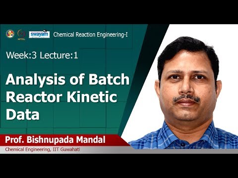 Chemical reaction engineering I Introduction Video