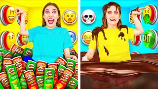 1000 Mystery Buttons Challenge Only 1 Lets You Escape | Funny Food Challenges by TeenChallenge