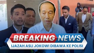 BREAKING NEWS: Kuasa Hukum Jokowi Hadir di Bareskrim Polri, Serahkan Dokumen Termasuk Ijazah Asli
