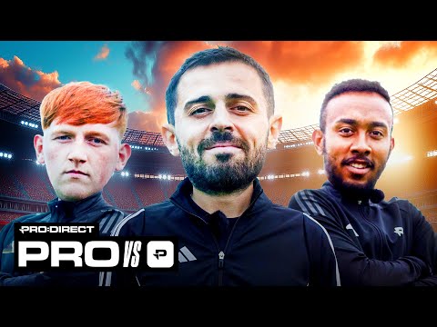 "THAT IS EMBARRASSING!" 😂 CAN MANCHESTER CITY'S BERNARDO SILVA BEAT ANGRY GINGE? 👀 Pro vs Pro:Direct