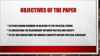 political socialisation