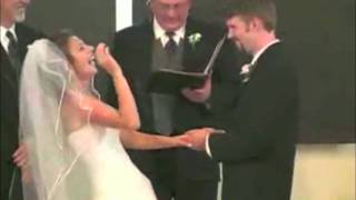 Bride Can't Stop Laughing Remix Funny Crazy Home Video