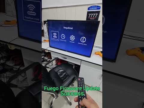 Fuego TV firmware update successfully #tv #technology