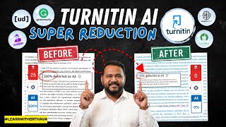 FREE Method to Reduce Turnitin AI! 0% AI usage!