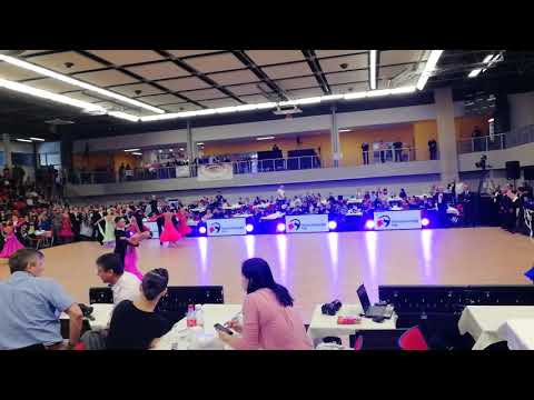 Matěj Janák a Anna Krátká MČR 2018 Třinec - valčík