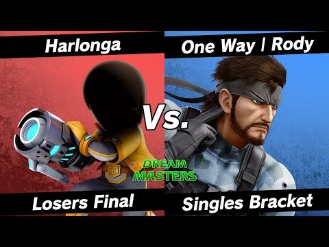 Dream Masters ~ Harlonga (Mii Gunner) vs. One Way | Rody (Snake) ~ Losers Final