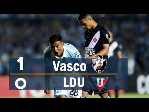 GOL Vasco 1 x 0 LDU - COPA SUL AMERICANA 09/08 - HD