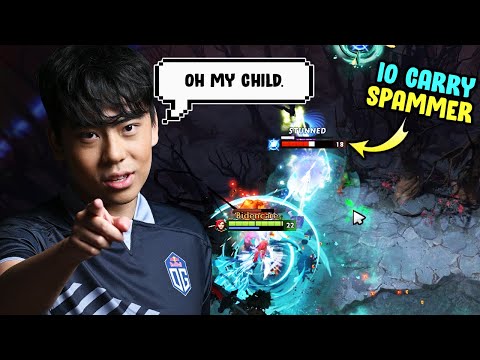 Ana vs IO CARRY spammer - You can't use IO CARRY against ANA DOTA 2