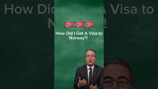 How To Get A Visa To Norway! 🇳🇴 #norway #bartender