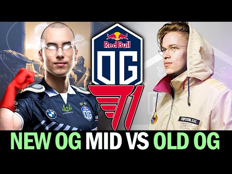 YURAGI mid vs TOPSON Invoker - OLD OG vs NEW OG