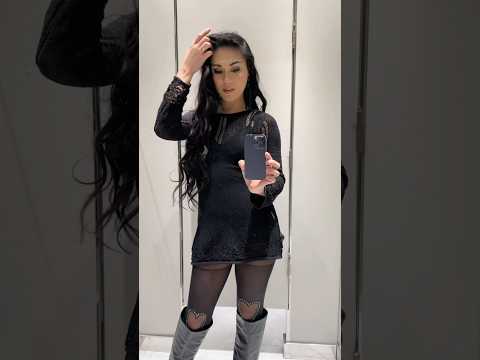 Should I buy this ? Dressing room moments #nylon #collant #tights #womensclothing #fashion #shorts