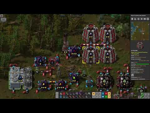 Uranium production with bob's and angel's mods