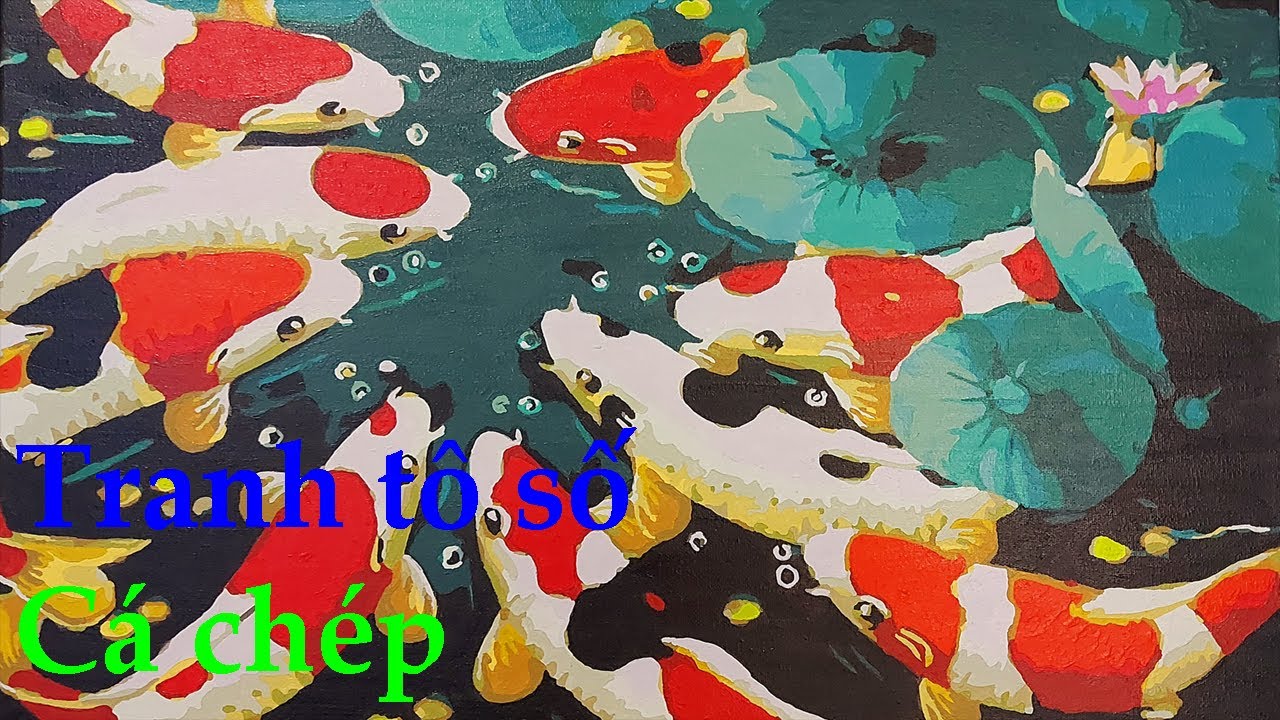 Châu Pha (Chou Fa) – Tranh tô số – Cá chép