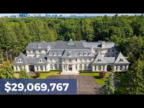 Inside a $29 Million Palatial Luxury Estate in Ontario, Canada