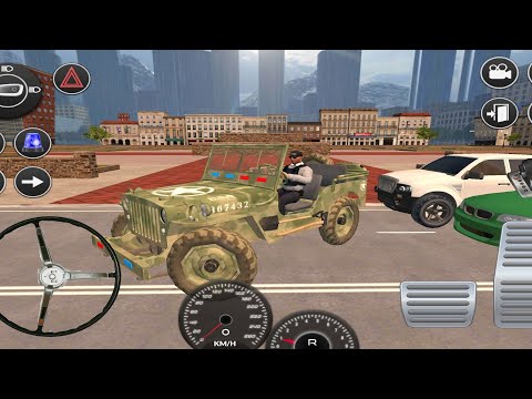 American Police Jeep Driving: Police Games 2020 | Police Jeep Driving Gameplay