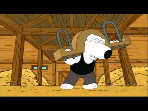 Family Guy Rocky 4 Parody (Brian's Training)