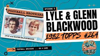 1982 Topps Football Brothers: The Blackwood “Bruise Brothers” Card | Fin Condition