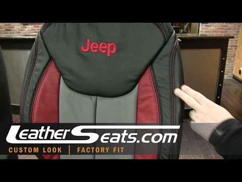 Jeep Wrangler Custom Leather Interior Conversion Package - LeatherSeats.com