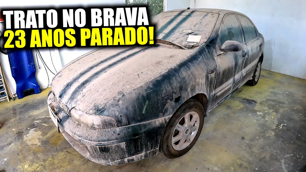 LAVAMOS O BRAVA 23 ANOS PARADO!