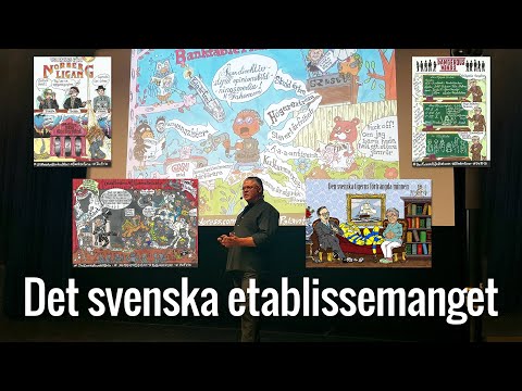 , title : 'Föreläsning - Det svenska etablissemanget illustrerat'