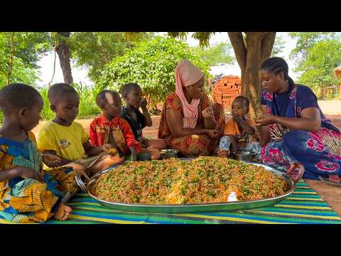 African village life #cooking village food for Breakfast