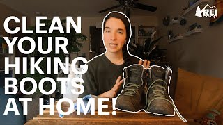 How to Clean Your Hiking Boots at Home! #StayHome