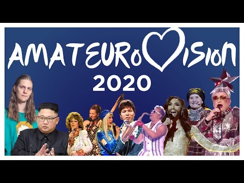 AMATEUROVISION - The Unofficial Eurovision Comedy Tribute Show (LIVE REPLAY, 2020)