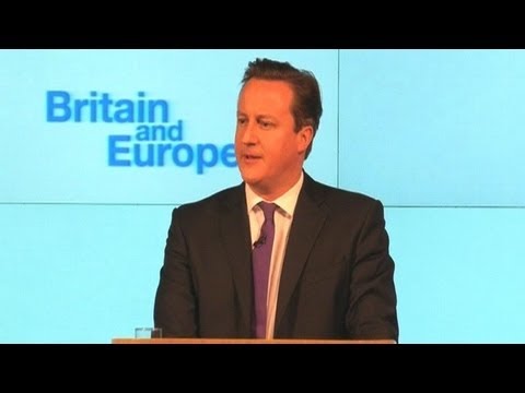 British PM promises referendum on EU by 2017