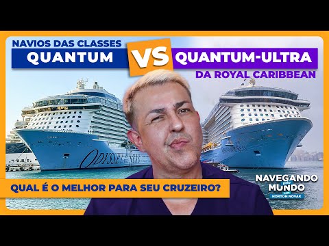 Thumbnail for Royal Caribbean - Quantum X Quantum-Ultra classe | Qual é a melhor opção para seu próximo #cruzeiro?