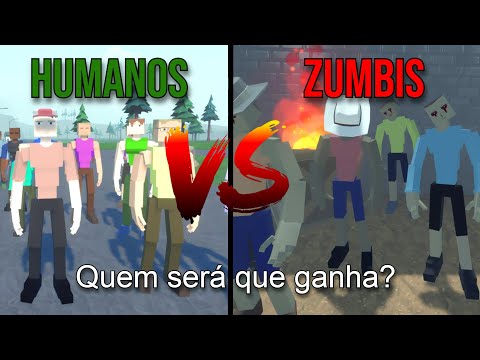 A mini society of Humans vs. Mutants | Who will win? (GoreBox PC)