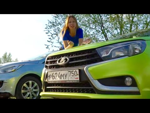 ЛУЧШЕ ЗА 450 тр: Лада Веста или Хендэ Солярис? Лиса рулит