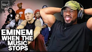 EMINEM &amp; D12 - WHEN THE MUSIC STOPS - BIZARRE HAD TO RUIN IT...SMH