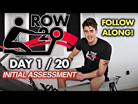 ROW-20 - Day 1 of 20 - The BEST Beginner's Rowing Follow-Along Program Begins!