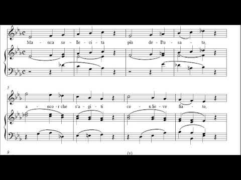 MANCA SOLLECITA - Soprano - VACCAJ